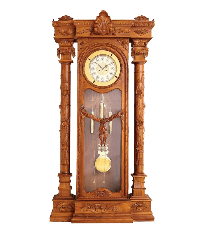 Mq Gft 203 Wooden Grandfather Clock Mq Times